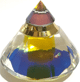Bouteille en cristal sous forme de diamant - Parfum "Al-Firdaws" de la marque "Musc d'Or" Bouteille en cristal sous forme de diamant - Parfum "Al-Firdaws" de la marque "Musc d'Or"