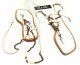 Sandales entre-doigts ornees de bijoux (pointure 36)
